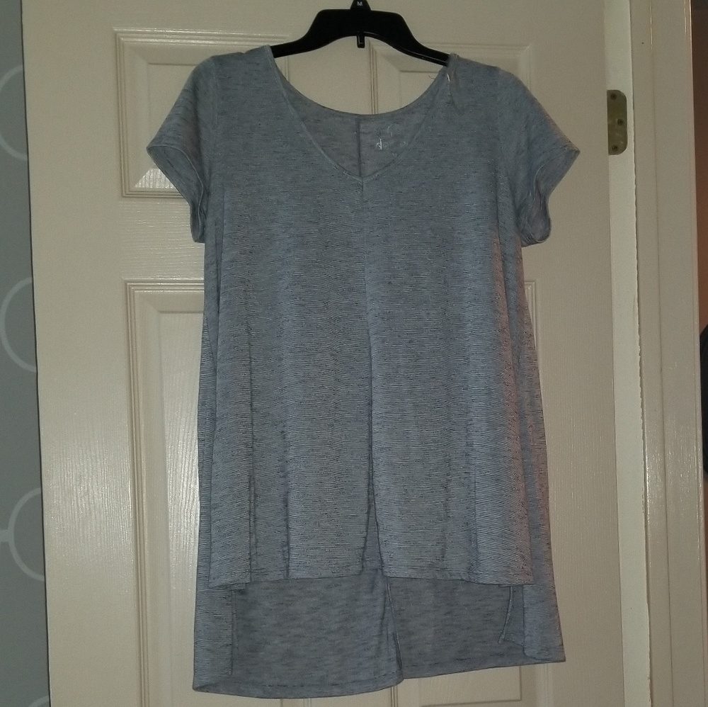Gray v neck
